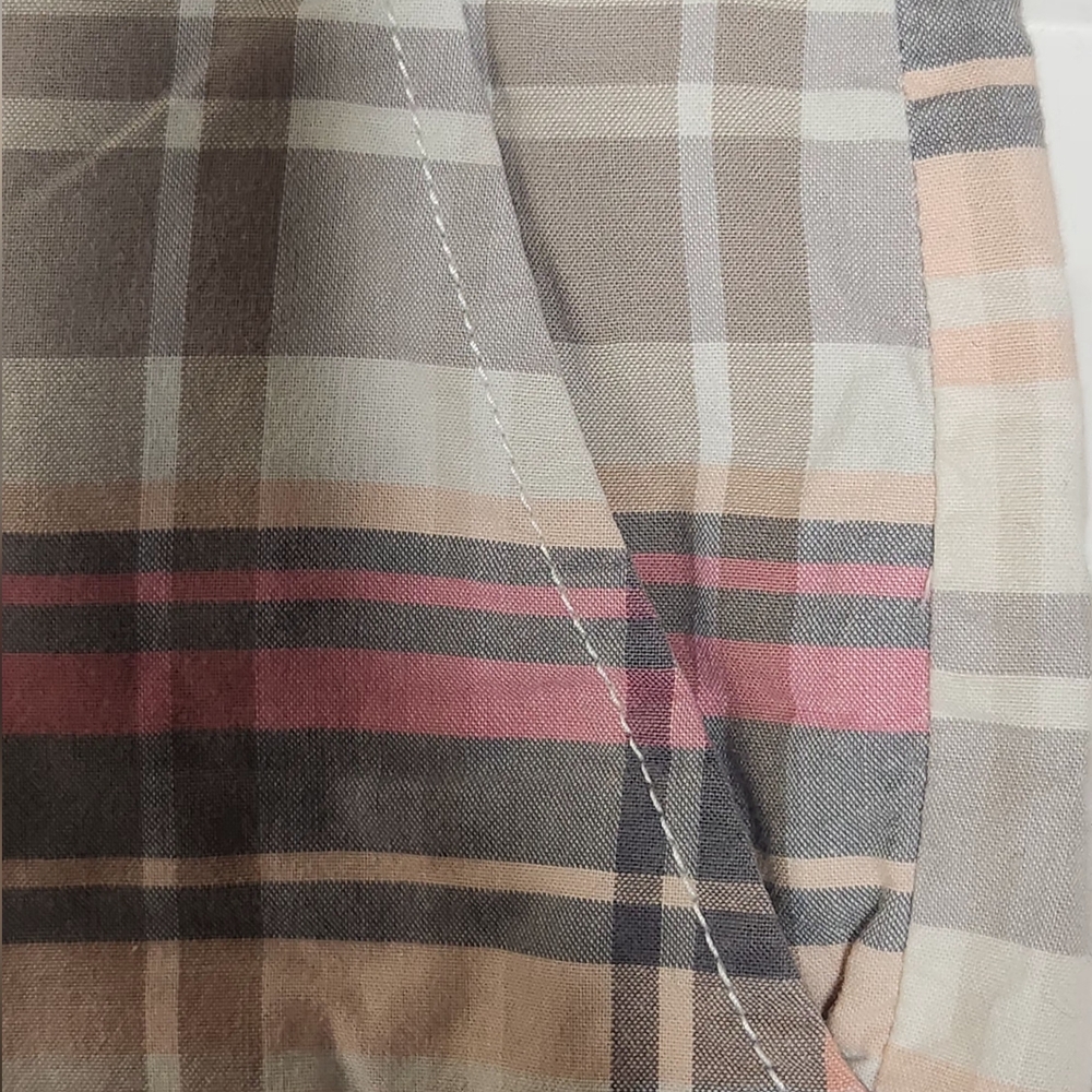 G. H. Bass Plaid Shorts Size 6 (waist-33", Length-14") - Picture 2 of 5